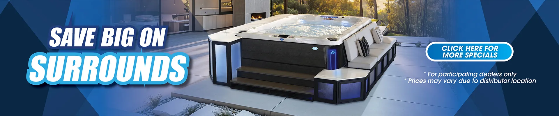 Calspas hot tub being used in a family setting - Marquisville