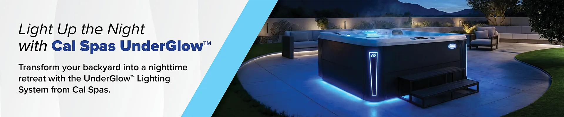 Calspas hot tub being used in a family setting - Marquisville